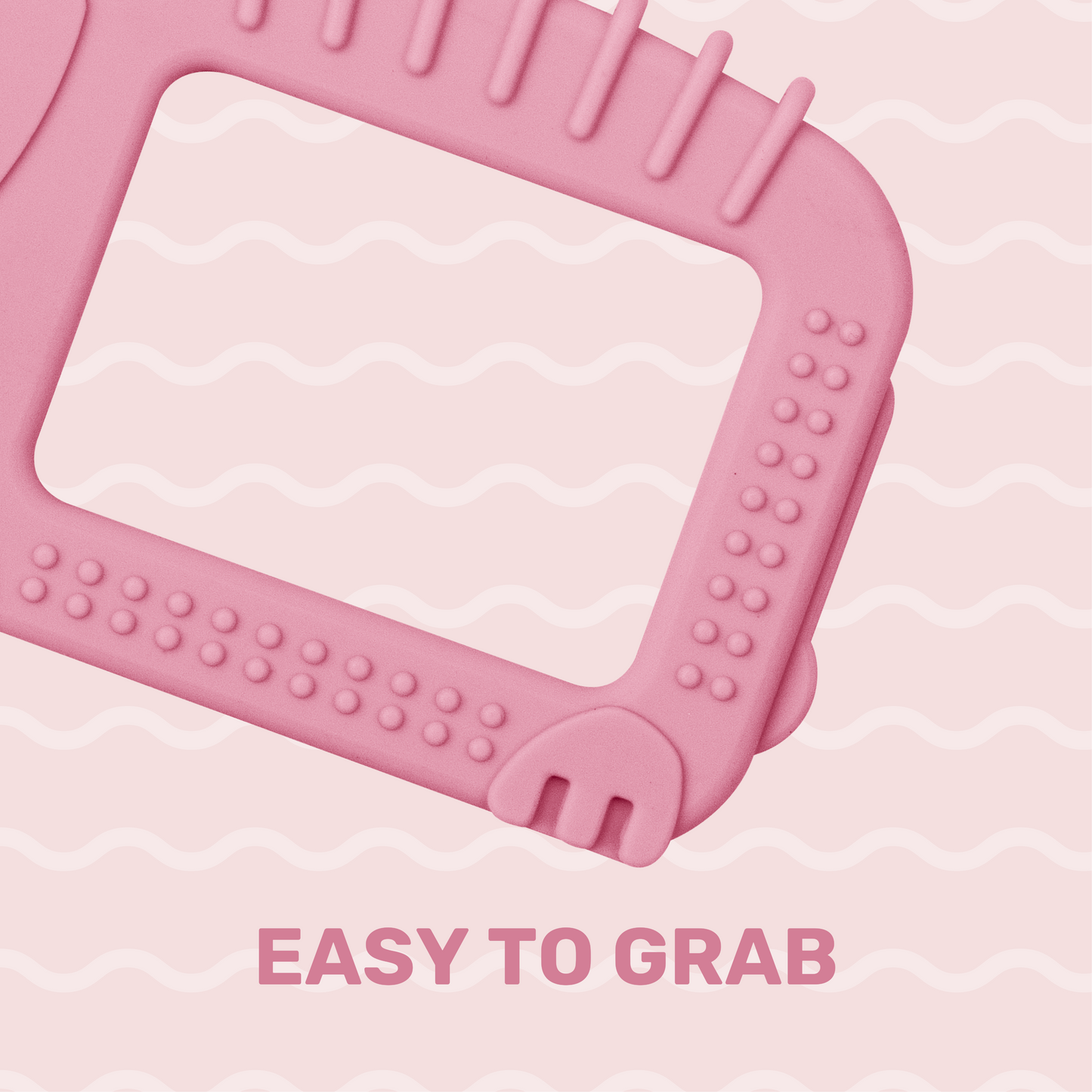 TinyTails  Elephant Silicone Teether