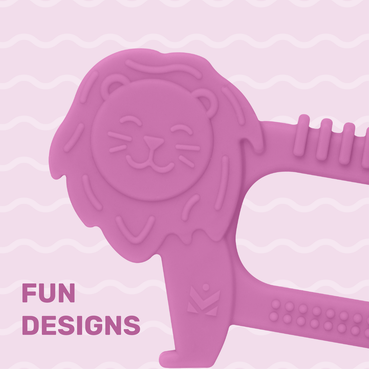 TinyTails Lion Silicone Teether