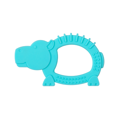 TinyTails Hippopotamus Silicone Teether