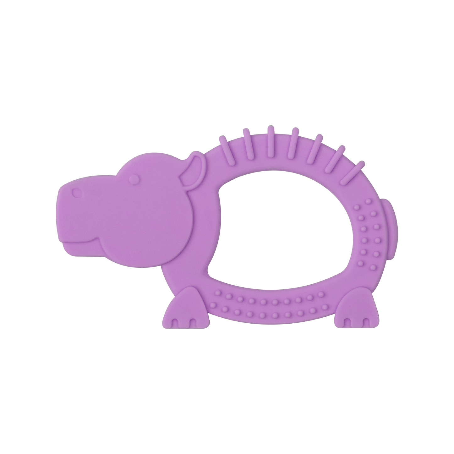 TinyTails Hippopotamus Silicone Teether