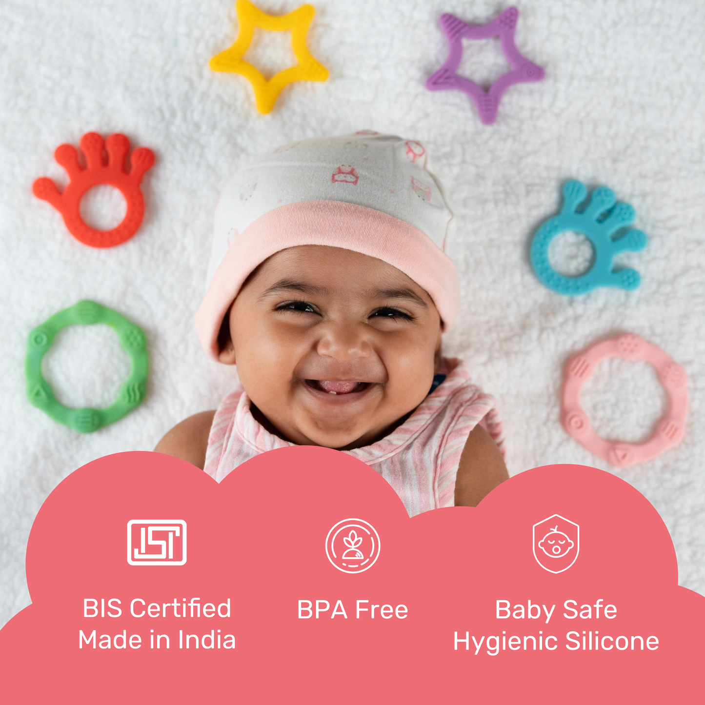 WiggleBites Star Teether