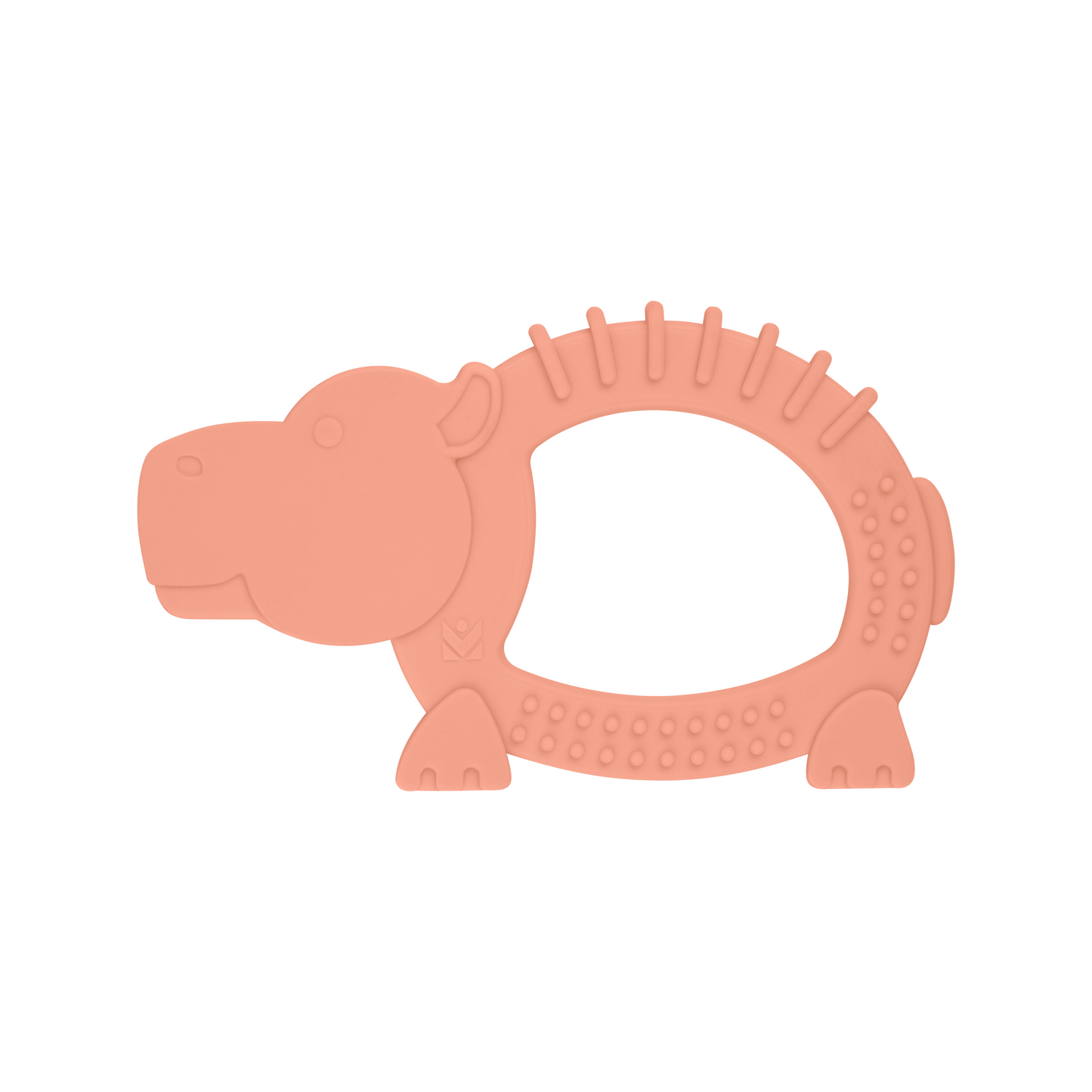 TinyTails Hippopotamus Silicone Teether