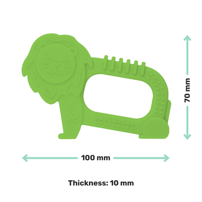 TinyTails Lion Silicone Teether