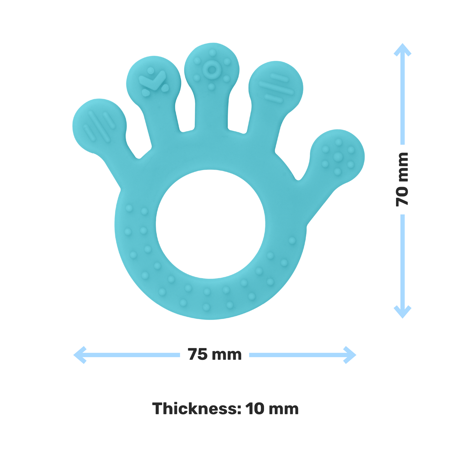 WiggleBites Hand Teether