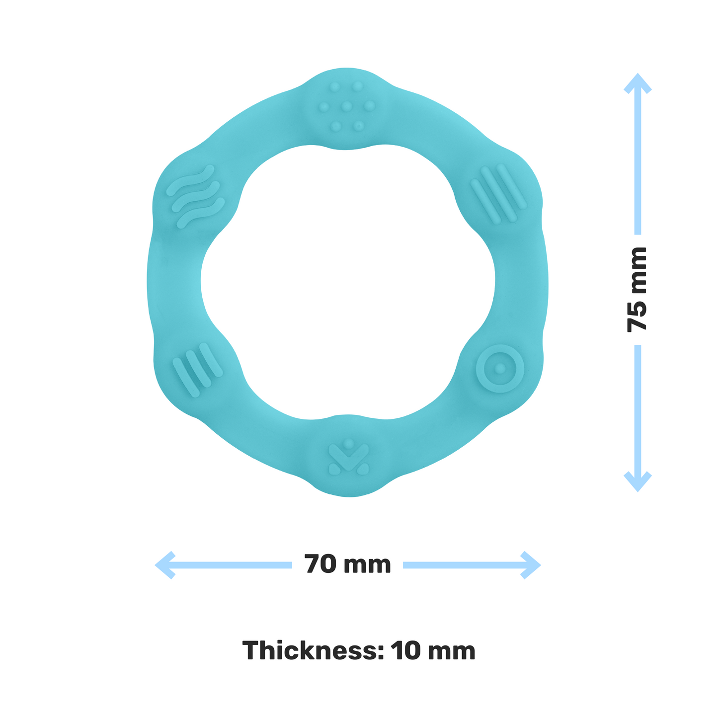 WiggleBites Ring Teether