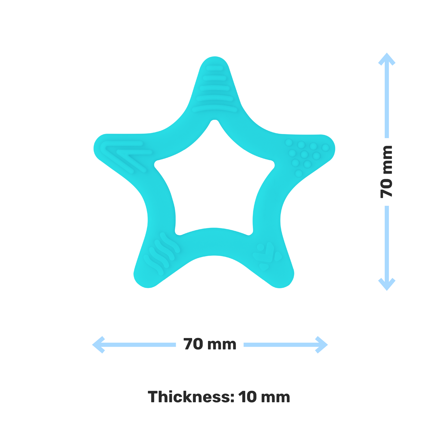 WiggleBites Star Teether