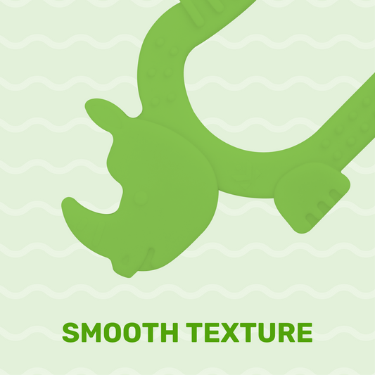 TinyTails Rhino Silicone Teether